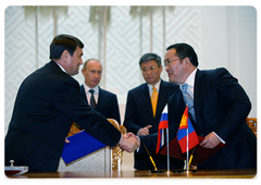 По итогам российско-монгольских переговоров подписан ряд двусторонних документов