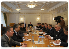 Заместитель Председателя Правительства России С.С.Собянин провел заседание Правительственной комиссии по развитию телерадиовещания