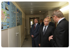 Председатель Правительства Российской Федерации В.В.Путин посетил ВНИИ автоматики им.Н.Л.Духова