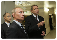 Председатель Правительства Российской Федерации В.В.Путин посетил ВНИИ автоматики им.Н.Л.Духова