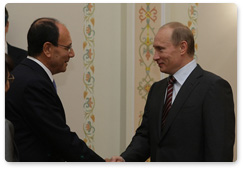 Председатель Правительства Российской Федерации В.В.Путин встретился с председателем Сената Италии Р.Скифани
