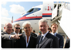Sergei Sobyanin, Deputy Prime Minister and Chief of the Government Staff, took part in a meeting of the Russian-French Council on Economic, Financial, Industrial and Trade Issues during a working visit to France