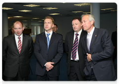 First Deputy Prime Minister Igor Shuvalov visited the Boeing Design Centre in Moscow