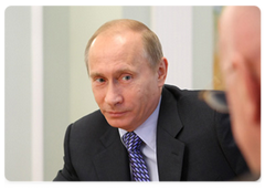 В.В.Путин провел совещание по ходу работ компании «Олимстрой»