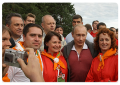 Председатель Правительства Российской Федерации В.В.Путин выступил на форуме «Селигер-2009»