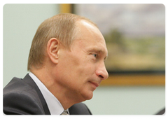 В.В.Путин провел встречу с председателем совета директоров, исполнительным директором концерна «Газ-де-Франс Суэз» Ж.Местрале