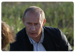 В.В.Путин в ходе рабочей поездки в Дальневосточный федеральный округ дал интервью «Первому каналу»