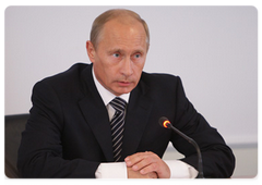 Председатель Правительства Российской Федерации В.В.Путин провел совещание по вопросам ликвидации последствий аварии на Саяно-Шушенской ГЭС