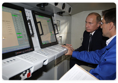 В ходе рабочей поездки в Тульскую область В.В.Путин посетил ГУП  «Конструкторское бюро приборостроения»