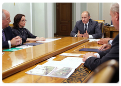 Prime Minister Vladimir Putin meeting with the board of directors of the Union of Russian Machine Builders