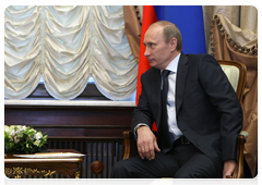 Председатель Правительства Российской Федерации В.В.Путин провел переговоры с Премьер-министром Турции Р.Т.Эрдоганом