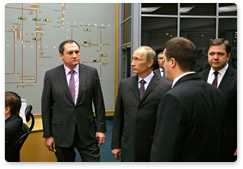Председатель Правительства Российской Федерации В.В.Путин посетил Главный диспетчерский центр ОАО «СО ЕЭС»