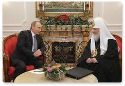В.В.Путин поздравил православных христиан с праздником Рождества Христова