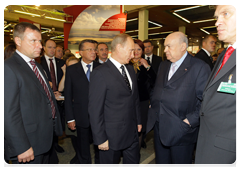 Председатель Правительства Российской Федерации В.В.Путин посетил 12-ю ежегодную агропромышленную выставку «Золотая осень»