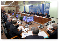 Председатель Правительства Российской Федерации В.В.Путин провел совещание по Генеральной схеме развития газовой отрасли на период до 2030 года