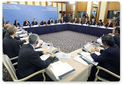 Председатель Правительства Российской Федерации В.В.Путин провел заседание Консультативного совета по иностранным инвестициям