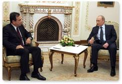 Председатель Правительства Российской Федерации В.В.Путин провёл рабочую встречу с главой альянса «Рено-Ниссан» К.Гоном