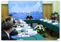 Председатель Правительства Российской Федерации В.В.Путин провёл в Северодвинске совещание по вопросу формирования проекта государственной программы вооружения на 2011–2020 годы