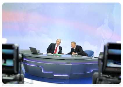 Special TV programme “Conversation with Vladimir Putin: To Be Continued”