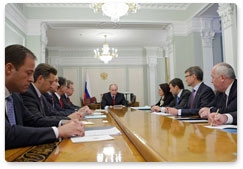 Председатель Правительства Российской Федерации В.В.Путин провёл совещание по вопросу о мерах развития «Ижавто»