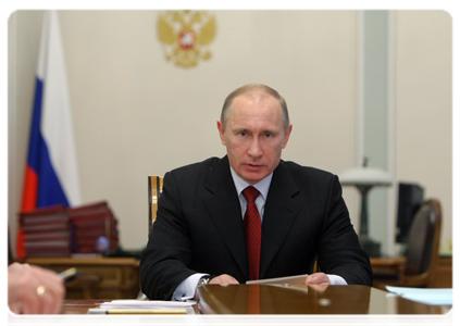 Председатель Правительства Российской Федерации В.В.Путин провёл совещание по вопросу о мерах развития «Ижавто»