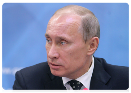 Председатель Правительства Российской Федерации В.В.Путин провёл в Зеленограде заседание Правительственной комиссии по высоким технологиям и инновациям
