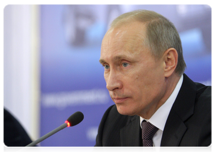 Председатель Правительства Российской Федерации В.В.Путин провёл совещание по вопросу реализации Стратегии развития автомобильной промышленности России до 2020 года