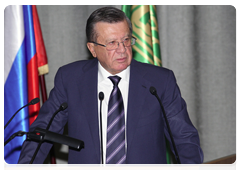 First Deputy Prime Minister Viktor Zubkov attends the 21st Congress of Farms and Agricultural Cooperatives