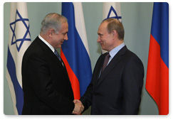 Председатель Правительства Российской Федерации В.В.Путин провел переговоры с Премьер-министром Израиля Б. Нетаньяху