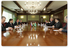 Заместитель Председателя Правительства России С.Б.Иванов встретился с Президентом Республики Абхазия С.В.Багапшем
