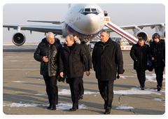 Prime Minister Vladimir Putin arrived at the Siberian Federal District for a working trip