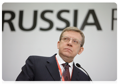 Deputy Prime Minister and Finance Minister of the Russian Federation, Alexei Kudrin, at the International Forum Russia 2010