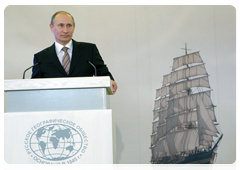 Председатель Правительства Российской Федерации В.В.Путин принял участие в расширенном заседании Попечительского совета Русского географического общества