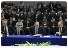 Председатель Правительства Российской Федерации В.В.Путин выступил на Инновационном форуме по малому и среднему предпринимательству