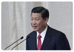 Chinese Vice President Xi Jinping's speach in the opening ceremony for the Year of the Chinese Language in Russia