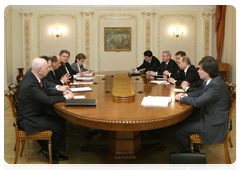 Председатель Правительства Российской Федерации В.В.Путин провел переговоры с Премьер-министром Литовской Республики А.Кубилюсом