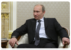 Председатель Правительства Российской Федерации В.В.Путин провел рабочую встречу с Премьер-министром Казахстана К.К.Масимовым