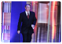 Председатель Правительства Российской Федерации В.В.Путин принял участие в торжественной церемонии награждения победителей Всероссийского конкурса на звание «Лучший врач года»