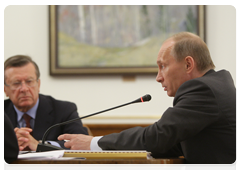 Председатель Правительства Российской Федерации В.В.Путин провел заседание Президиума Совета при Президенте Российской Федерации по реализации приоритетных национальных проектов и демографической политике