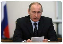 Председатель Правительства Российской Федерации В.В.Путин провел итоговое совещание по вопросам развития оборонно-промышленного комплекса