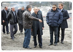 Председатель Правительства Российской Федерации В.В.Путин побывал на шахте «Распадская» в Междуреченске, где 8 мая произошла авария