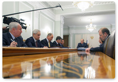 Председатель Правительства Российской Федерации В.В.Путин провел заседание Наблюдательного совета Внешэкономбанка