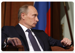 Председатель Правительства Российской Федерации В.В.Путин провел переговоры с Премьер-министром Финляндии М.Ванханеном
