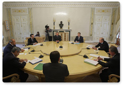 Председатель Правительства Российской Федерации В.В.Путин принял участие в заседании Высшего органа Таможенного союза Российской Федерации, Республики Беларусь и Республики Казахстан