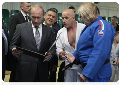 Председатель Правительства Российской Федерации В.В.Путин посетил Дворец единоборств «Ак Барс» в Казани