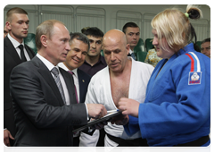 Председатель Правительства Российской Федерации В.В.Путин посетил Дворец единоборств «Ак Барс» в Казани