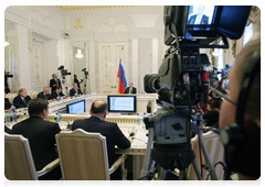 Председатель Правительства Российской Федерации В.В.Путин провел совещание о ходе подготовки и проведения XXVII Всемирной летней Универсиады 2013 года в Казани