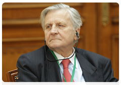 President of the European Central Bank Jean-Claude Trichet at the international conference “Central Banks and the Development of the World Economy: New Challenges and Prospects,” timed to coincide with the 150th anniversary of the Russian Central Bank