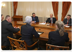 Председатель Правительства Российской Федерации В.В.Путин провел встречу с Председателем Правительства Республики Хорватия Я.Косор