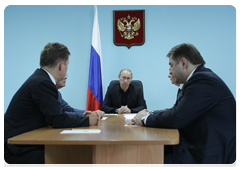 Председатель Правительства Российской Федерации В.В.Путин провел совещание по вопросу поставки природного газа в Белоруссию